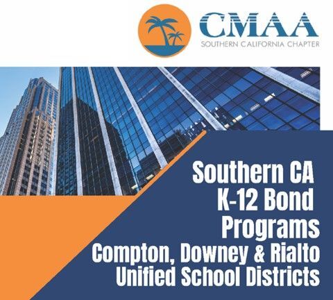 Proud Sponsor of the CMAA Bond Program Event